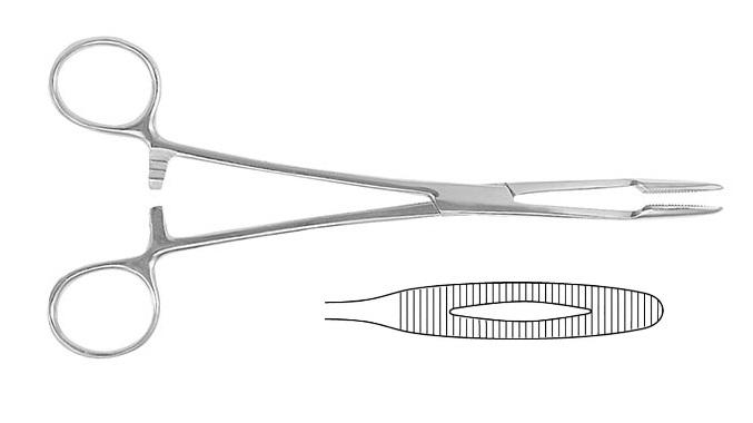 GROSS-MAIER Затискач перев'язувальний; прямий; із зубчиками; з фіксатором; 27,0см. Tontarra Medizintechnik GmbH